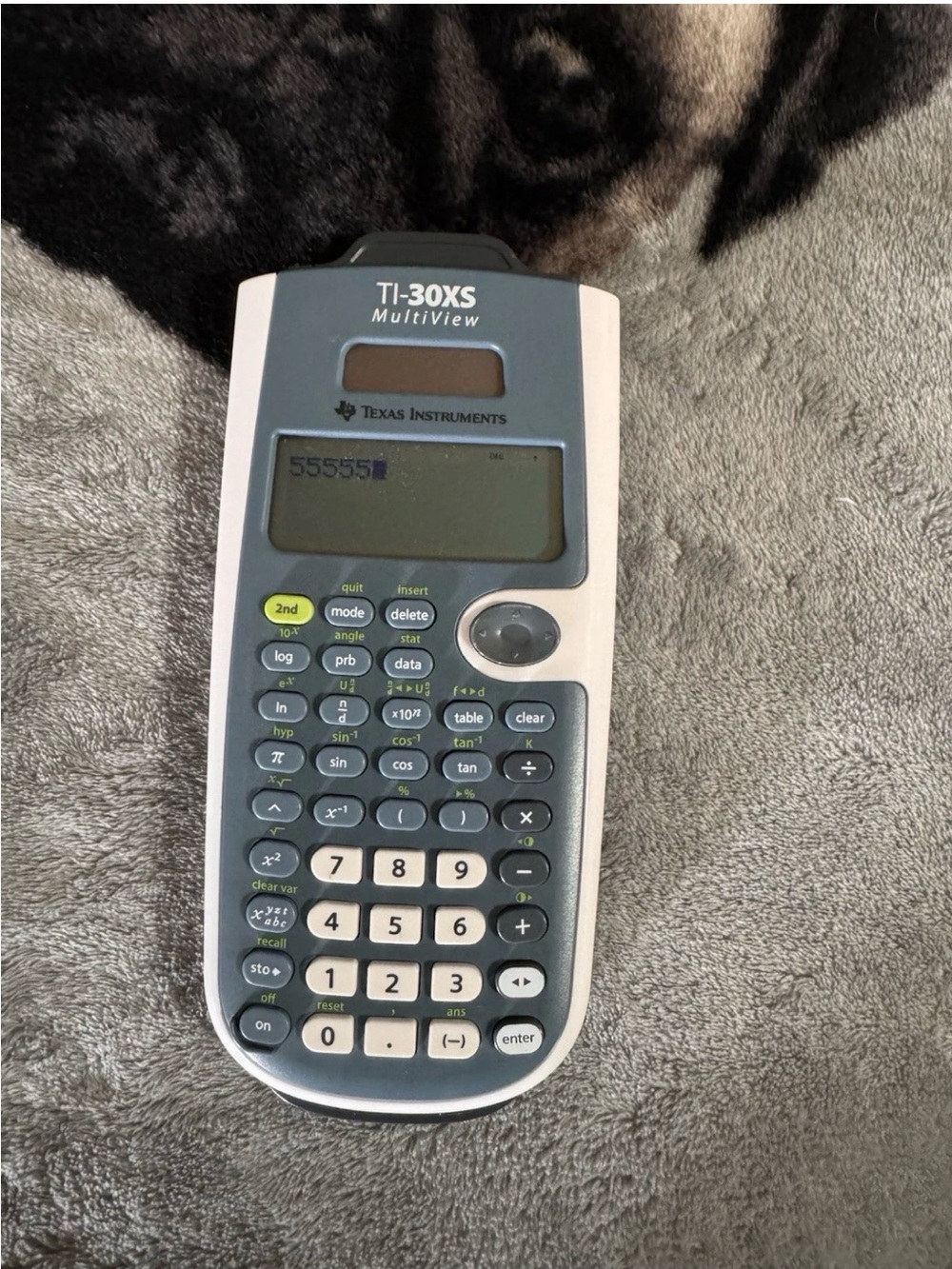 Texas Instruments TI-30XS MultiView Scientific Calculator - Gray/White